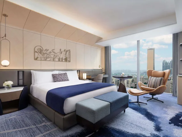 جناح بريميير بسرير كينج وسريرين منفصلين بغرفتي نوم، Fairmont Ambassador Seoul 1/23