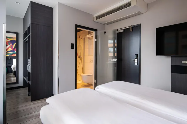غرفة سوبيريور بسرير مزدوج أو سريرين منفصلين، Thon Hotel Rotterdam 5/10