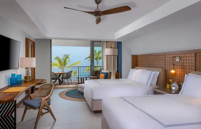 Family Suite, Multiple Beds, Ocean View، Conrad Punta De Mita 4/7
