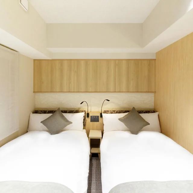 Room, Twin Beds, Hotel Hillarys Shinsaibashi 1/1