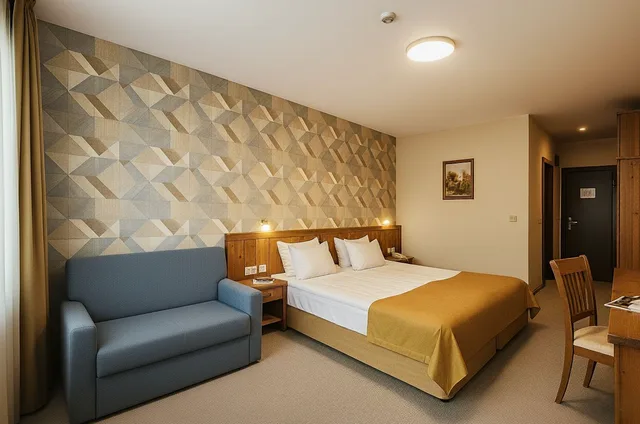 غرفة بسريرين منفصلين، Mura Hotel 1/8