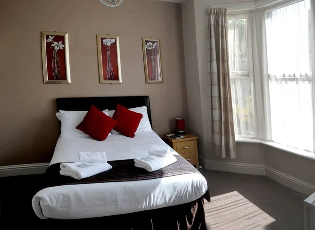 غرفة ديلوكس عائلية بسرير كوين وسرير فردي، The Hope Hotel 1/2