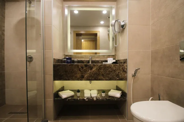 غرفة ديلوكس بسرير مزدوج، MENA Tyche Hotel Amman 10/10