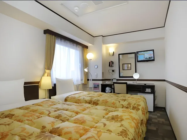 غرفة بسريرين منفصلين، Toyoko Inn Nagoya Sakae 2/3