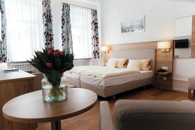 غرفة كومفورت بسرير كينج، Hotel Perkeo 4/5