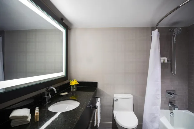 غرفة بسريرين كوين مع دخول الصالة، Renaissance Minneapolis Bloomington Hotel 5/8