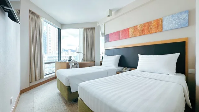 Cosmo, Twin Beds، Stanford Hotel 7/10