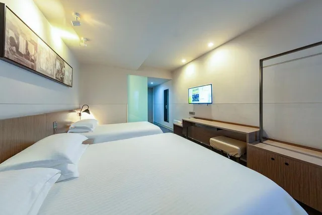 غرفة عائلية، Jinjiang Inn Select Shanghai Safari Pak 1/1