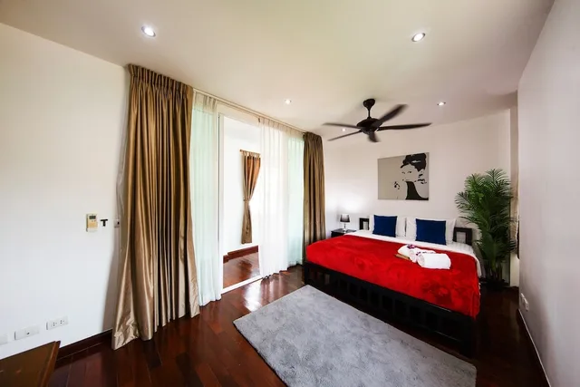 فيلا عائلية بسريرين كينج بإطلالة على المسبح بـ6 غرف نوم بمسبح خاص، Paradise Pool Villa Pattaya in Tropicana Village (ex VIP Villas Pattaya Tropicana Jomtien Beach) 5/10
