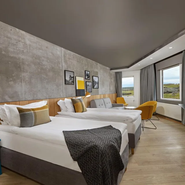 غرفة عائلية بسرير مزدوج، Myvatn - Berjaya Iceland Hotels 4/10