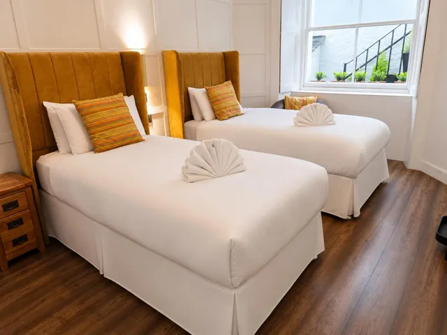 غرفة بسريرين منفصلين، No.32 Hotel 2/4