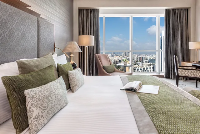 غرفة ديلوكس بسريرين منفصلين، Dusit Thani Abu Dhabi 9/10