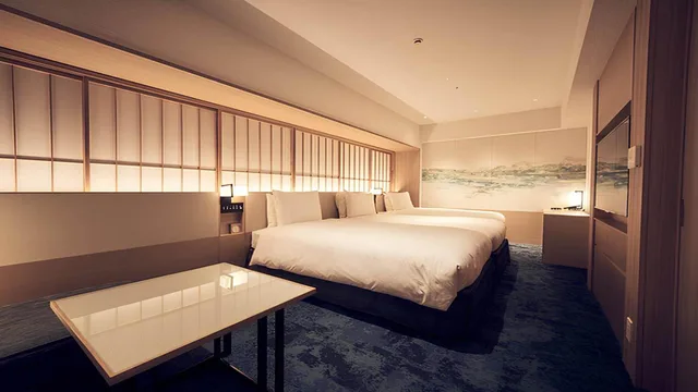 غرفة بريميير ثلاثية بإطلالة على الجبل في طابق مرتفع، Richmond Hotel Premier Kyoto Ekimae 1/1