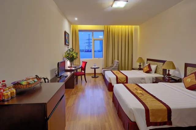 غرفة سوبيريور بسرير مزدوج أو سريرين منفصلين، Hoang Son Peace Hotel 3/9