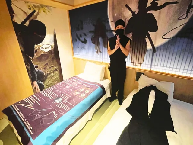 Concept, Ninja, Twin Beds, Henn na Hotel Premier Kyoto Gojo Karasuma 2/4