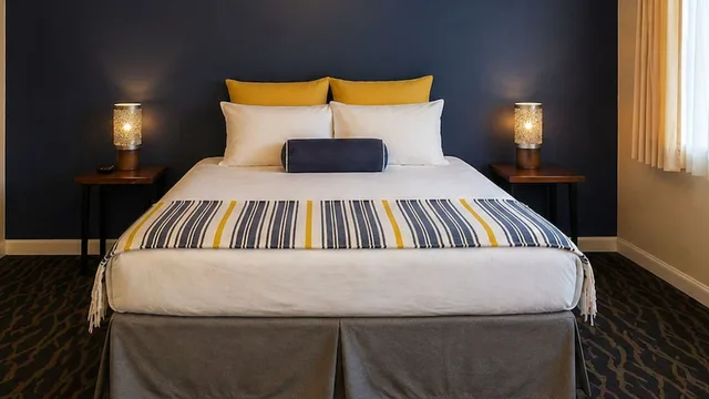 غرفة كومفورت بسرير كوين، Pier Blue Inn Old Saybrook 1/4