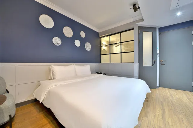 غرفة قياسية بسرير مزدوج، Seomyeon Hound Hotel 1St Street 2/9