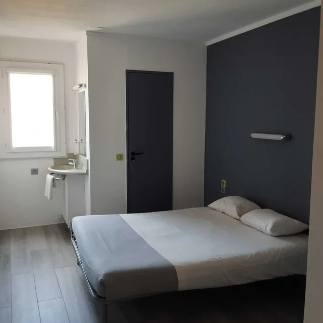 غرفة قياسية بسرير مزدوج، Valence Sud / Portes Les Valence 3/8