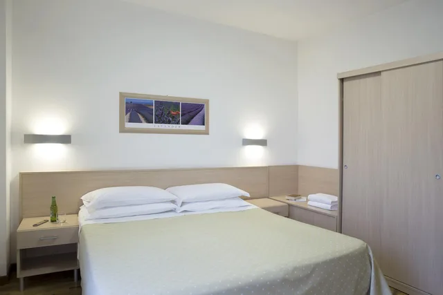 غرفة مفردة بسرير مزدوج بإطلالة، B&B HOTELS Park Hotel Mondovi 1/2