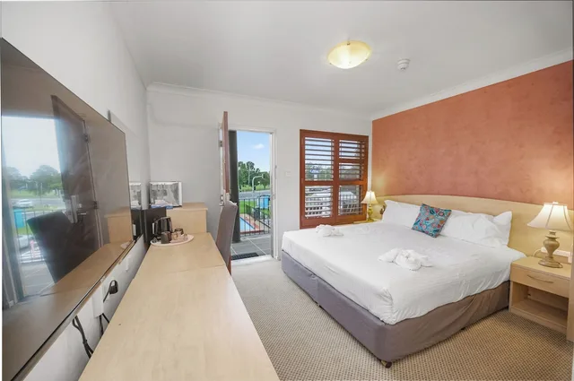 غرفة بسرير كينج، Country Plaza Motel Taree 3/8