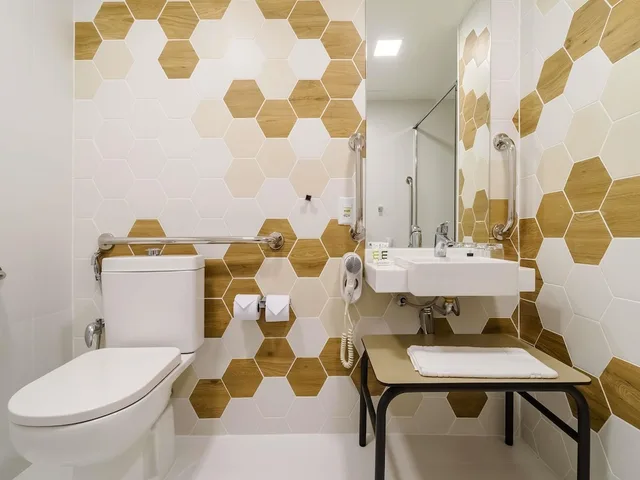 غرفة سوبيريور بريفيليج بسرير مزدوج لذوي الإعاقة، Mercure Guarulhos Aeroporto Hotel 2/3