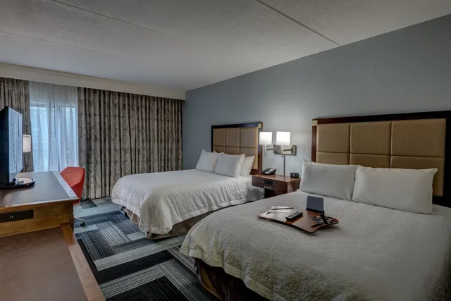 غرفة قياسية بسريرين مزدوجين، Hampton Inn Pittsburgh-Monroeville 1/10