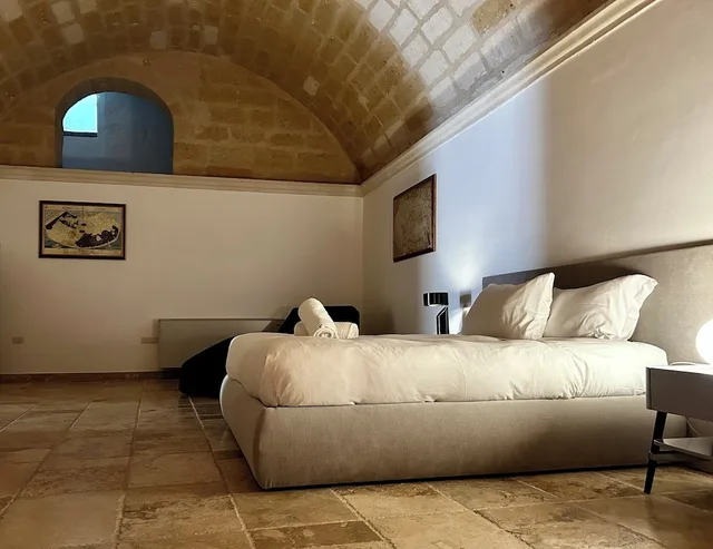 جناح ديلوكس بسرير كينج مع أريكة، Masseria Santa Lucia 2/3