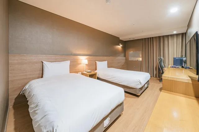 غرفة قياسية بسريرين منفصلين، S Hotel Jeju 1/1