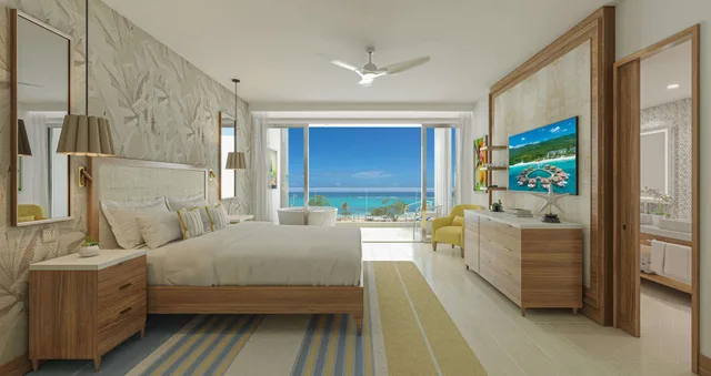 Penthouse, King Bed, Beach Front, Balcony, Club Floor، Sandals Dunn's River - Adults Only 2/3