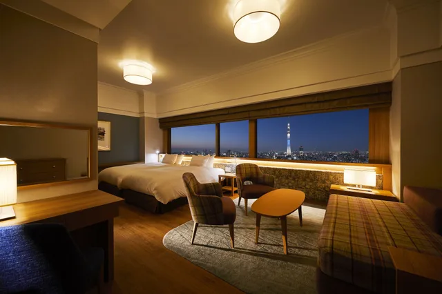 Deluxe, Triple, Twin Beds, Tokyo Sky Tree View, Sofa, Tobu Hotel Levant Tokyo 5/7