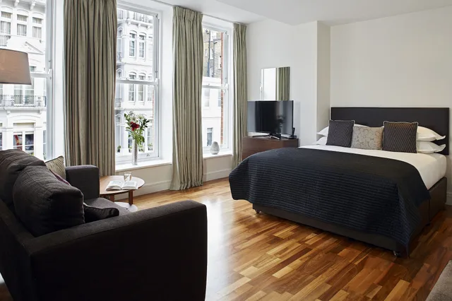 Open Plan, Superior, Apartment, Double Bed، Cheval Harrington Court 4/8