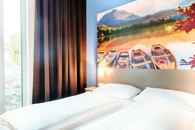 غرفة بسريرين منفصلين، B&B Hotel Kempten 6/9