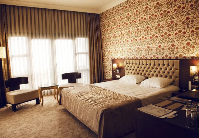 غرفة ديلوكس بسرير كوين بإطلالة على الحديقة، Suadiye Hotel 2/7