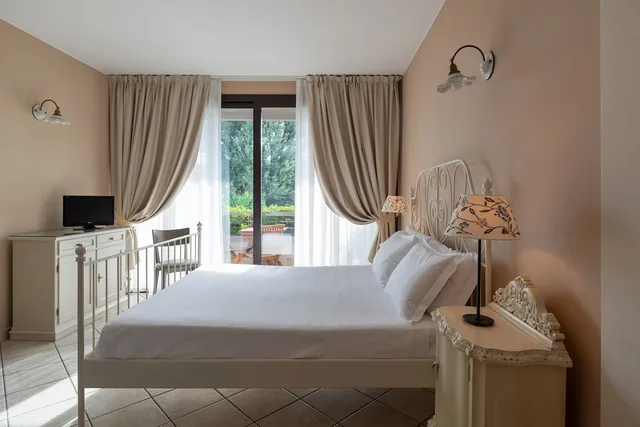 استوديو بسرير كينج بإطلالة على الحديقة، Residence Il Sogno 2/7