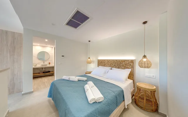 جناح بسرير مزدوج بإطلالة على البحر بمطبخ، Spiros Soula Hotel 1/2