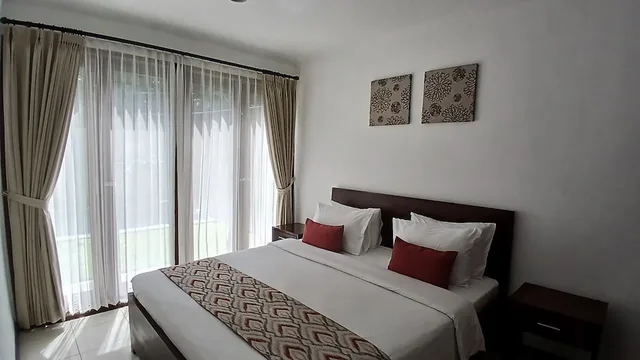 غرفة بسريرين كوين بغرفتي نوم، Sekuta Condo Suites 3/6