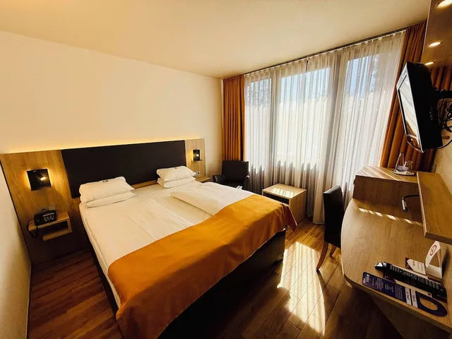 غرفة بسريرين منفصلين، Arvena Messe Hotel 4/10