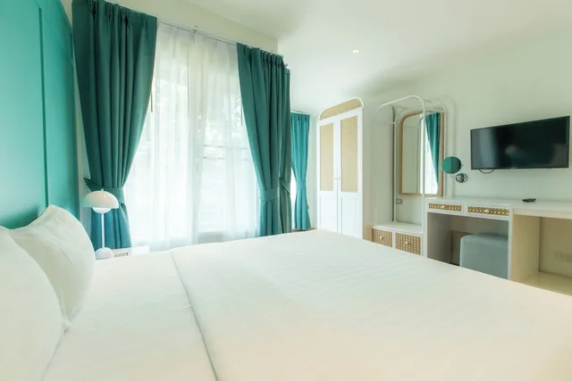 2 Bedrooms, Grand, Pool, Premier, Villa, 2 King Beds، Bangsaen Heritage Hotel 2/6