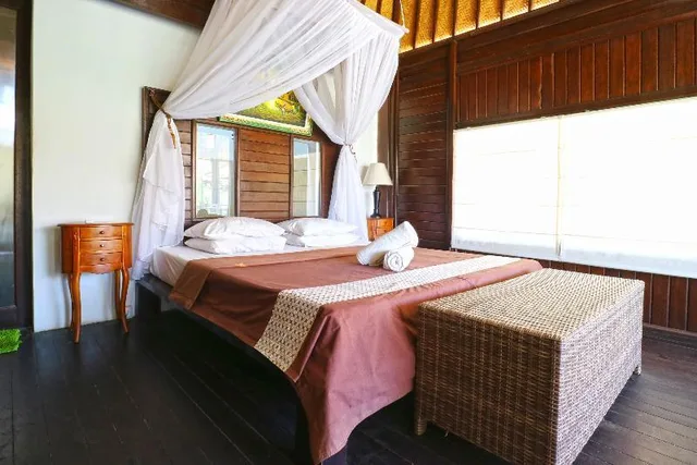 بنغل بسرير كينج بإطلالة على البحر، Mega Cottages 2/2
