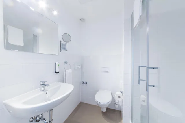 غرفة مفردة بشرفة، Friends Hotel Bad Salzuflen 3/7