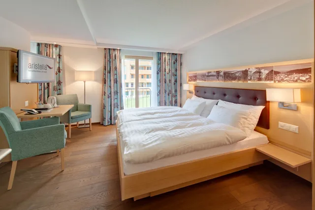 غرفة اقتصادية بسرير مزدوج، Hotel Aristella Swissflair 1/2