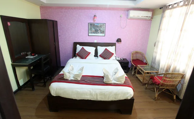 غرفة قياسية بإطلالة على المدينة مفردة بسرير فردي، Hotel Kathmandu Home Nepal 3/8