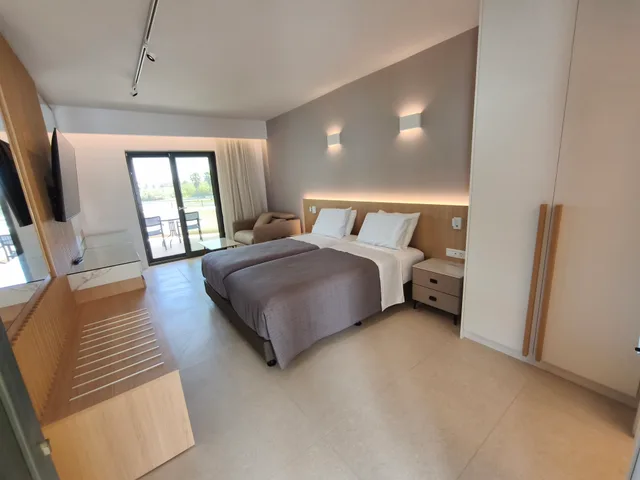 Superior, Lateral Side Sea View, Top Floor، KOS Palace 1/10