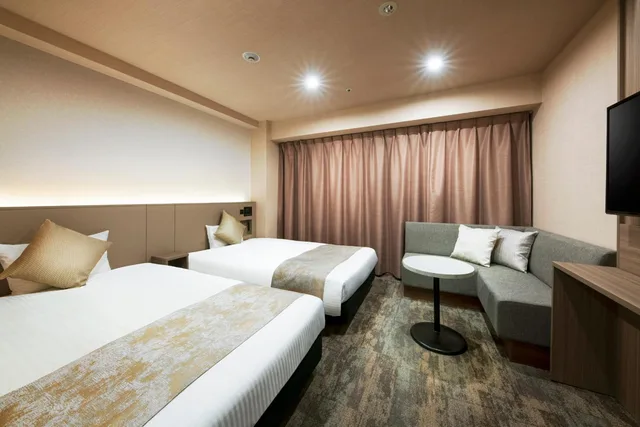 غرفة سوبيريور بسريرين منفصلين في المبنى الرئيسي، Hotel Villa Fontaine Tokyo Kayabacho 1/3