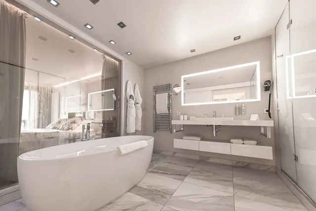 جناح عائلي بسرير كينج وأسرّة بطابقين بإطلالة على الجبل مع أريكة، Hôtel Tsanteleina 6/6