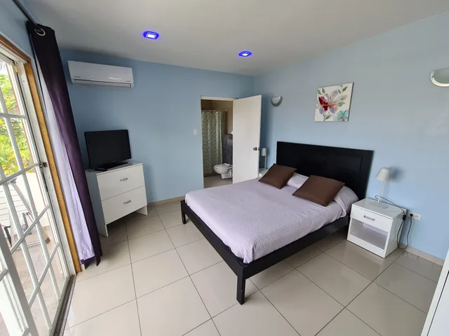 استوديو سوبيريور بسريرين مزدوجين بإطلالة على المسبح بشرفة، Bubali Villa And Apartments 3/8