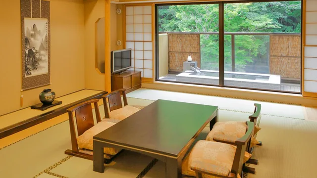 Japanese, Outdoor Bath، Hakone Yumoto Onsen Tenseien 2/2