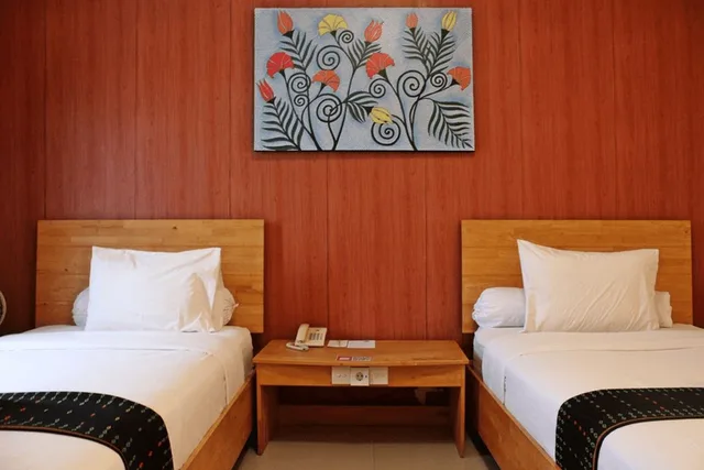 غرفة بسريرين منفصلين، Exotic Komodo Hotel 2/2