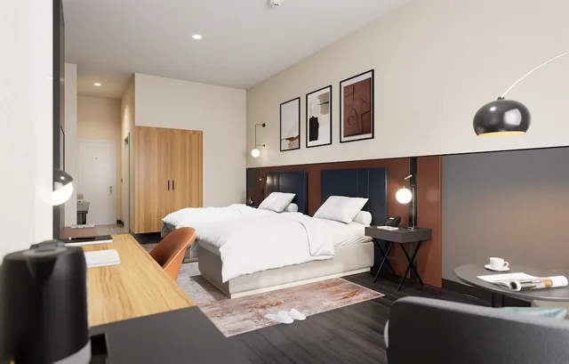 غرفة قياسية بسريرين منفصلين بإطلالة على المدينة، Crowne Plaza Istanbul West by IHG 10/10