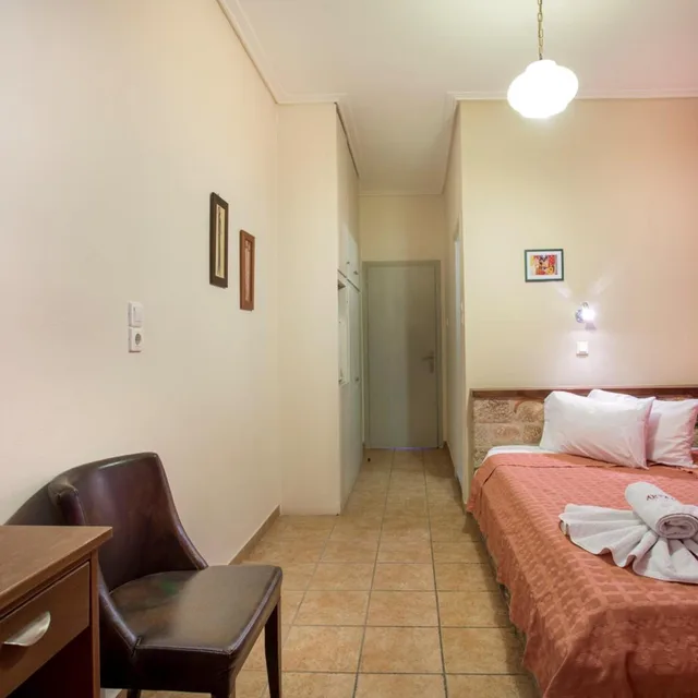 غرفة اقتصادية بسرير مزدوج أو سريرين منفصلين، Aktaion Hotel 9/10